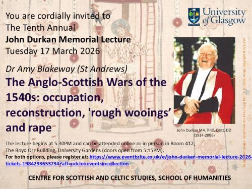 THE TENTH ANNUAL JOHN DURKAN MEMORIAL LECTURE