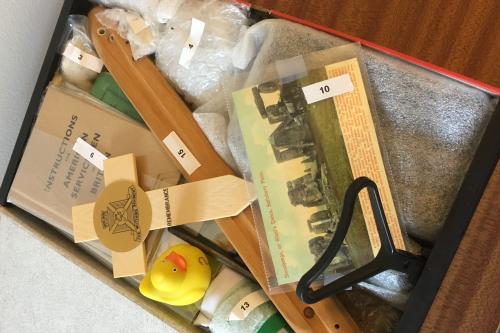 A ‘Red Box’ community archive produced by Wiltshire Victoria County History (VCH) as part of the VCH’s 120th anniversary celebrations. © VCH, University of London